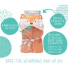 image:imageGUND Baby Lil Luvs Hooded Blanket Emory Fox Ultra Soft Plush Security Blanket for Babies and NewbornsFox