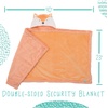 image:imageGUND Baby Lil Luvs Hooded Blanket Emory Fox Ultra Soft Plush Security Blanket for Babies and NewbornsFox