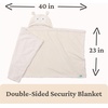 image:imageGUND Baby Lil Luvs Hooded Blanket Emory Fox Ultra Soft Plush Security Blanket for Babies and NewbornsLlama