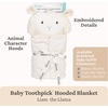 image:imageGUND Baby Lil Luvs Hooded Blanket Emory Fox Ultra Soft Plush Security Blanket for Babies and NewbornsLlama