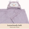 image:imageGUND Baby Lil Luvs Hooded Blanket Emory Fox Ultra Soft Plush Security Blanket for Babies and NewbornsOwl