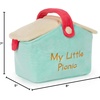 image:imageGUND Baby Play Soft Collection My Little Picnic 5Piece Plush Playset with Rattle Squeaker and Crinkle Plush Toys Sensory Toy for Babies and Newborns 7