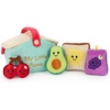 image:imageGUND Baby Play Soft Collection My Little Picnic 5Piece Plush Playset with Rattle Squeaker and Crinkle Plush Toys Sensory Toy for Babies and Newborns 7