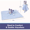 image:imageGUND Bluey Sensory TakeAlong Toy Plush Toy with Teething Rattle and Crinkle Features Includes Flexible Teething Ring amp Crib or Stroller Attachment Loop Made for BabiesNewborns 713
