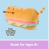 image:imageGUND Pusheen Cookie Ice Cream Sandwich Squisheen Plush Squishy Toy Collectible Plush Toy Food Plushies Ice Cream Stuffed Animal for Ages 8 and Up Brown 11Pusheen Sub Sandwich