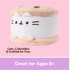 image:imageGUND Pusheen Cookie Ice Cream Sandwich Squisheen Plush Squishy Toy Collectible Plush Toy Food Plushies Ice Cream Stuffed Animal for Ages 8 and Up Brown 11Pusheen Cookie Ice Cream Sandwich