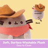 image:imageGUND Pusheen Cowboy Squisheen Plush Squishy Toy Collectible Plush Toy Cowgirl Cat Stuffed Animal for Ages 8 and Up Gray 6Cowgirl Cat