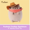 image:imageGUND Pusheen Cowboy Squisheen Plush Squishy Toy Collectible Plush Toy Cowgirl Cat Stuffed Animal for Ages 8 and Up Gray 6Cowgirl Cat