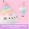 image:imageGUND Pusheen Cowboy Squisheen Plush Squishy Toy Collectible Plush Toy Cowgirl Cat Stuffed Animal for Ages 8 and Up Gray 6Shaved Ice Rainbow