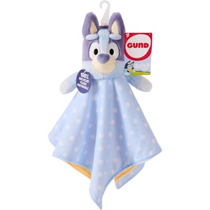 image:imageGUND Bluey Sensory TakeAlong Toy Plush Toy with Teething Rattle and Crinkle Features Includes Flexible Teething Ring amp Crib or Stroller Attachment Loop Made for BabiesNewborns 713