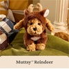 image:imageGUND Muttsy Reindeer Plush Premium Puppy Stuffed Animal with Reindeer Costume Sensory Toy Stuffed Animal for Ages 0 and Up 10Muttsy Reindeer