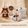 image:imageGUND Muttsy Reindeer Plush Premium Puppy Stuffed Animal with Reindeer Costume Sensory Toy Stuffed Animal for Ages 0 and Up 10Snowman Philbin