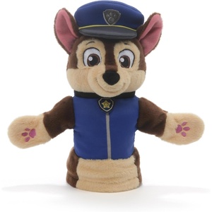 image:imageGUND Paw Patrol Chase Hand Puppet Plush Stuffed Animal Dog Blue 11