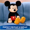 image:imageGUND Disney Official Mickey Mouse Toothpick 15Inch Plush Toy for Ages 1  Slender Frame and Posable Dangling Limbs Promote On The Go Travel Pretend Play Contains One 15Inch Mouse Plush Doll Ages 1
