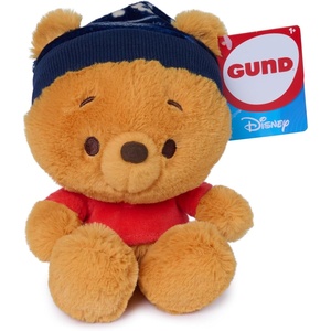 image:imageGUND Disney Winnie the Pooh Kai Bear Plush with Winter Outfit for Ages 1  Oversized Head and Floppy Limbs Boost Fine Motor Skills Winter Accessories Inspire Pretend and DressUp Play 6Inch Size
