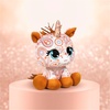 image:imageGUND PLushes Designer Fashion Pets Jessica Foxy Fox Premium Stuffed Animal Soft Plush Pink 6Blue
